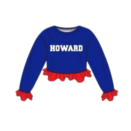 Howard University Crochet Crop