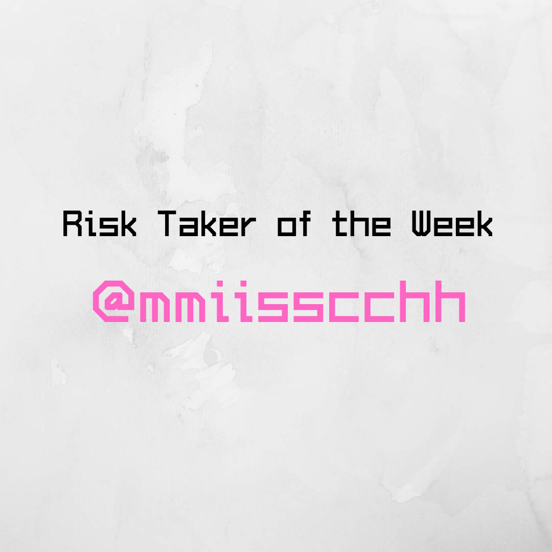 Risk Taker of the Week: @mmiisscchh of @moonandlux - LIFE IS WAITING