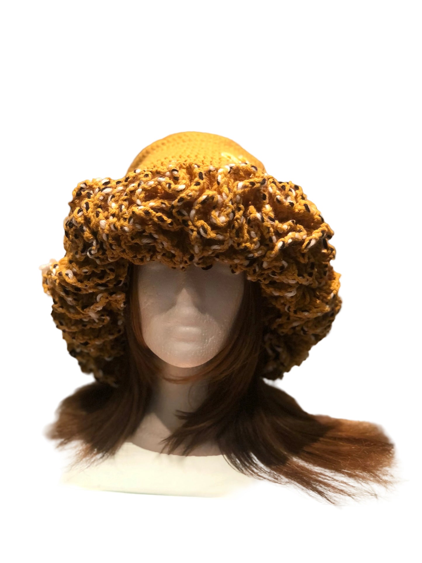 Gold Fleur-de-lis Bucket Hat
