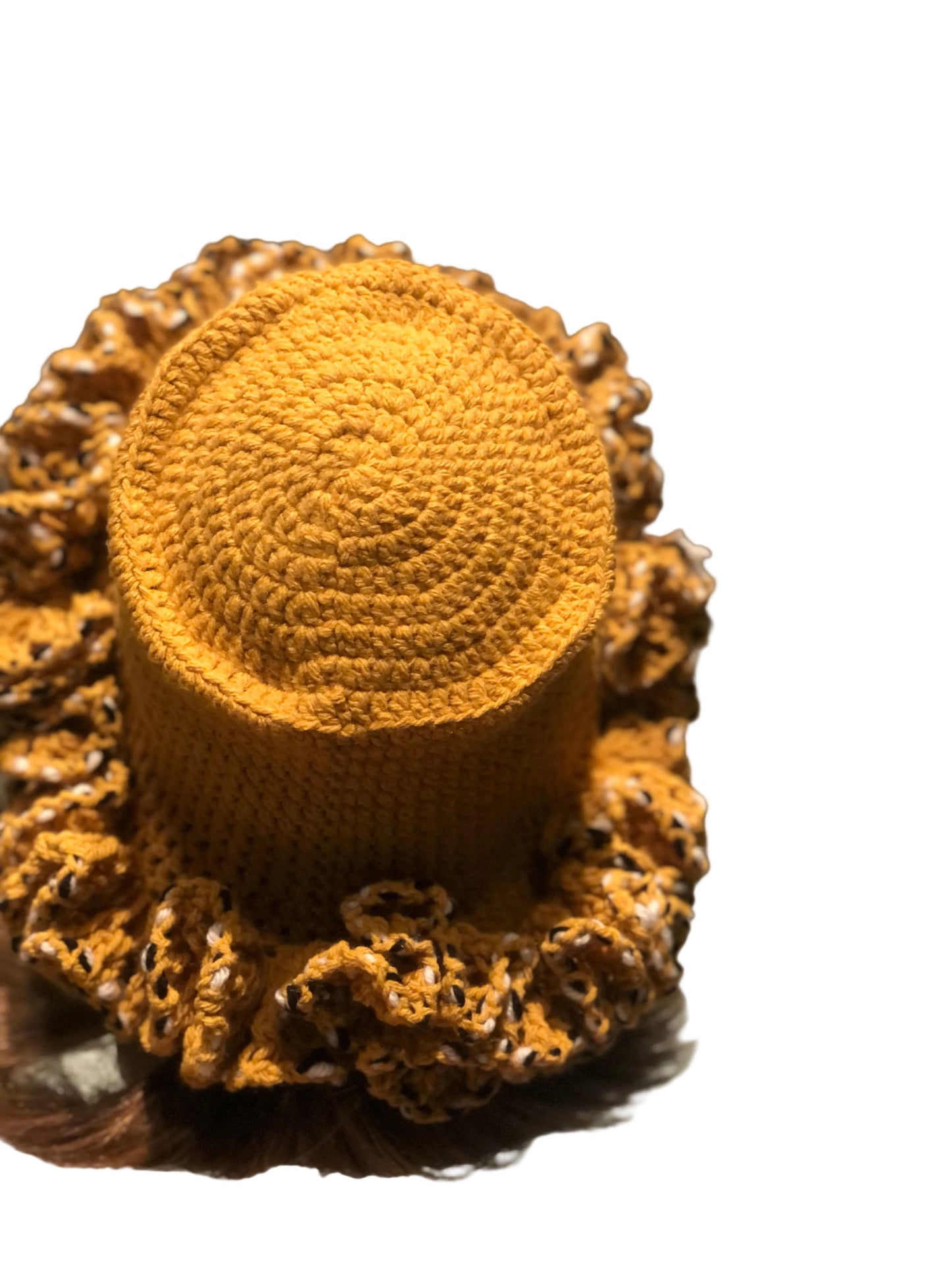 Gold Fleur-de-lis Bucket Hat