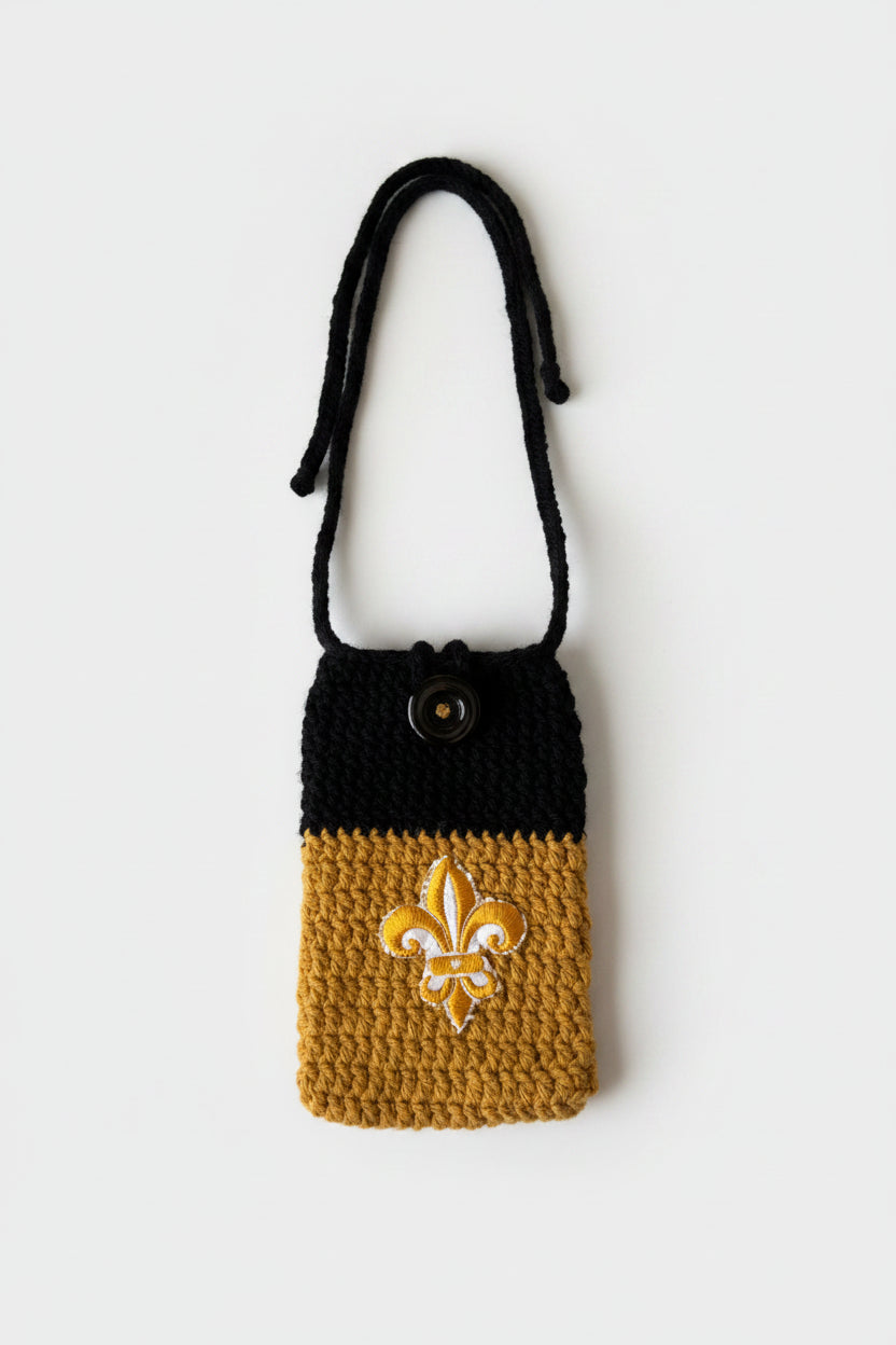 Fleur De Lis Cell PHone Holder