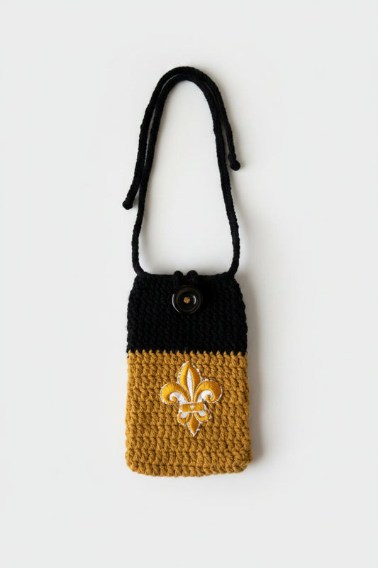 Fleur De Lis Cell PHone Holder