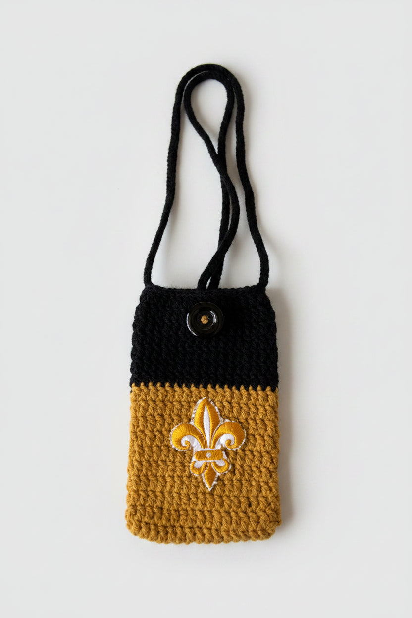 Fleur De Lis Cell PHone Holder